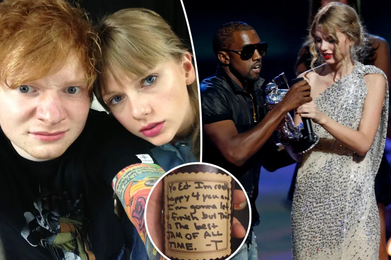 Sindiran Halus! Taylor Swift Pernah Bikin Kanye West Jadi Bahan Lelucon untuk Ed Sheeran
