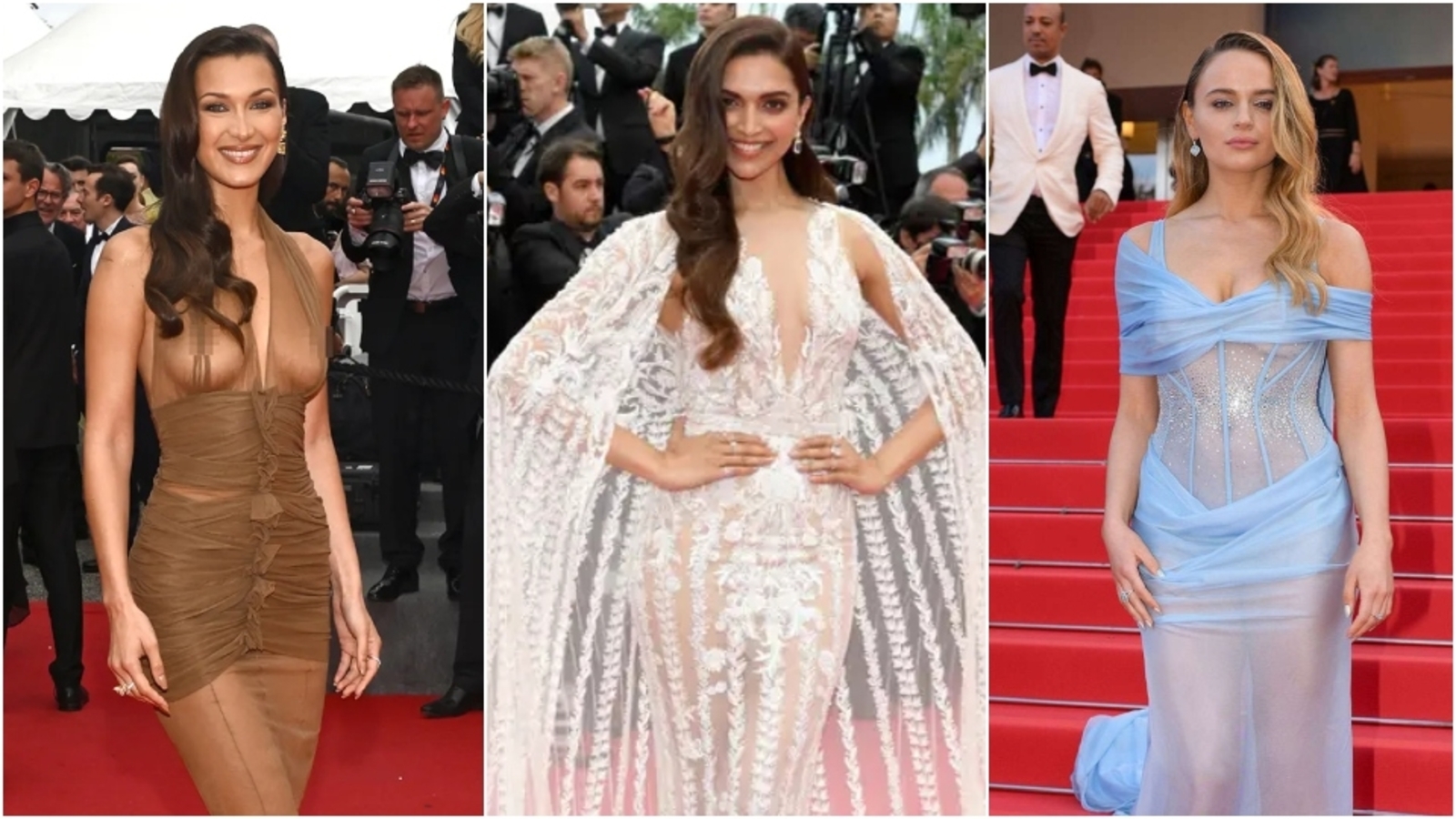 Terlarang Tapi Legendaris! Ini 9 Gaun Transparan Paling Ikonis di Cannes yang Kini di Blacklist 