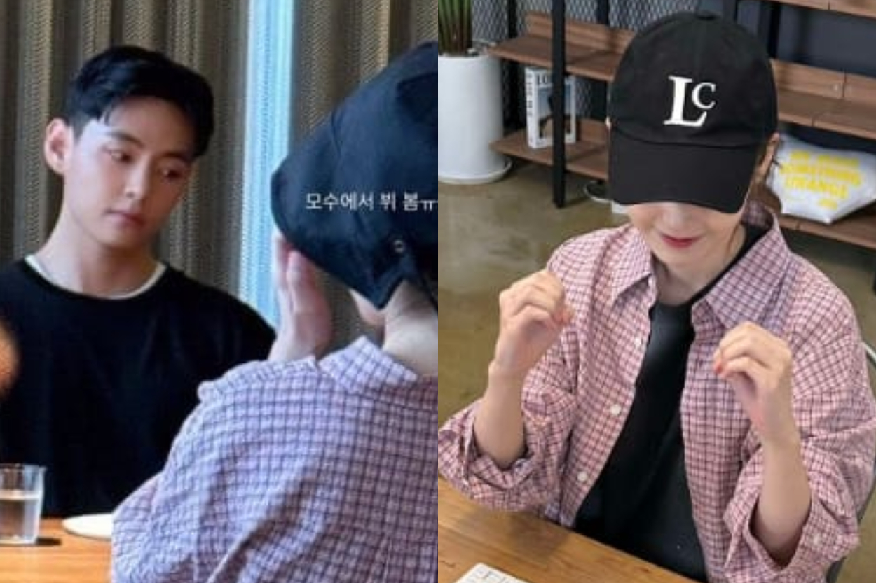 Viral Foto V BTS dan IU Terciduk Nongkrong di Restoran Mewah, Rayakan Momen Spesial?