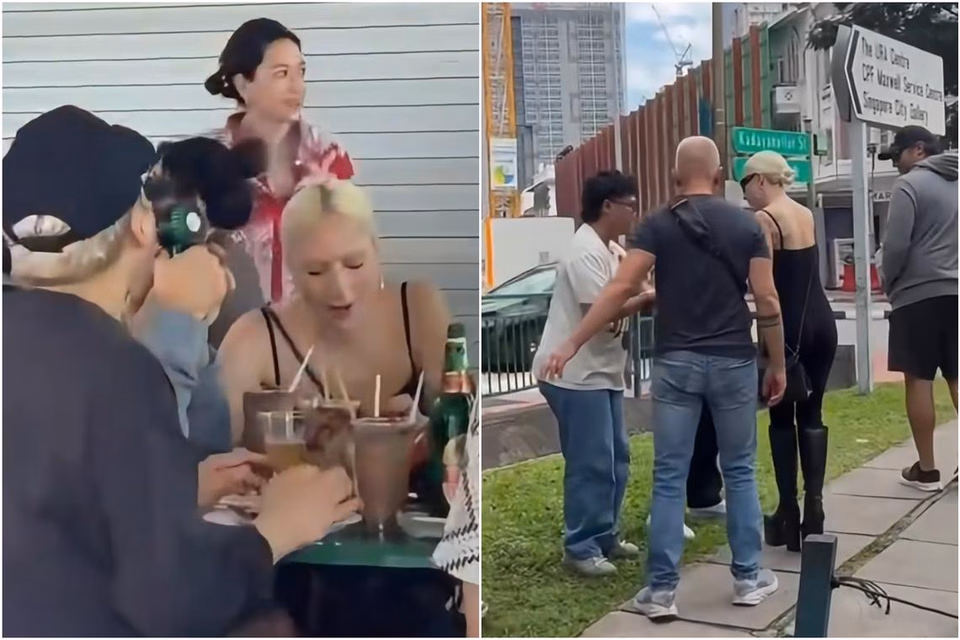 Lady Gaga Kejutkan Fans di Maxwell Food Centre Usai Konser, Gayanya Super Chic!