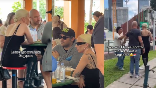 Bikin Heboh! Lady Gaga terlihat di Maxwell Food Centre sehari setelah pertunjukan keduanya