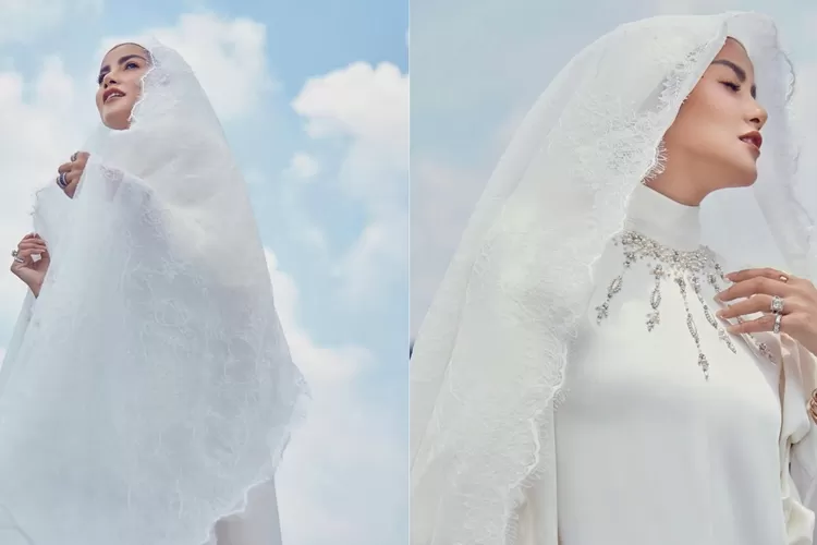 Comeback Berkelas! Olla Ramlan Tampil Glamor dan Syahdu dengan Hijab di Idul Adha 2025