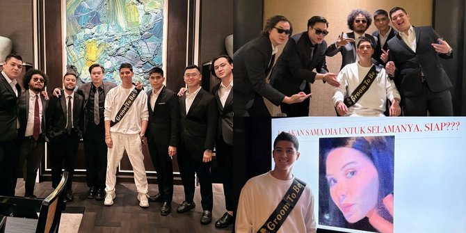 Kasual Tapi Kekinian! Intip Penampilan Al Ghazali Saat Dapat Kejutan Bro-dal Shower dari Sahabat Dekat