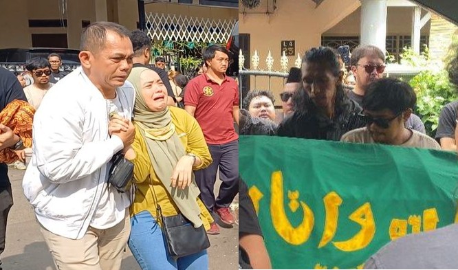 Kehilangan Tak Terbendung: Ibu dan Pacar Gustiwiw Histeris Saat Jenazah Tiba di Rumah Duka!
