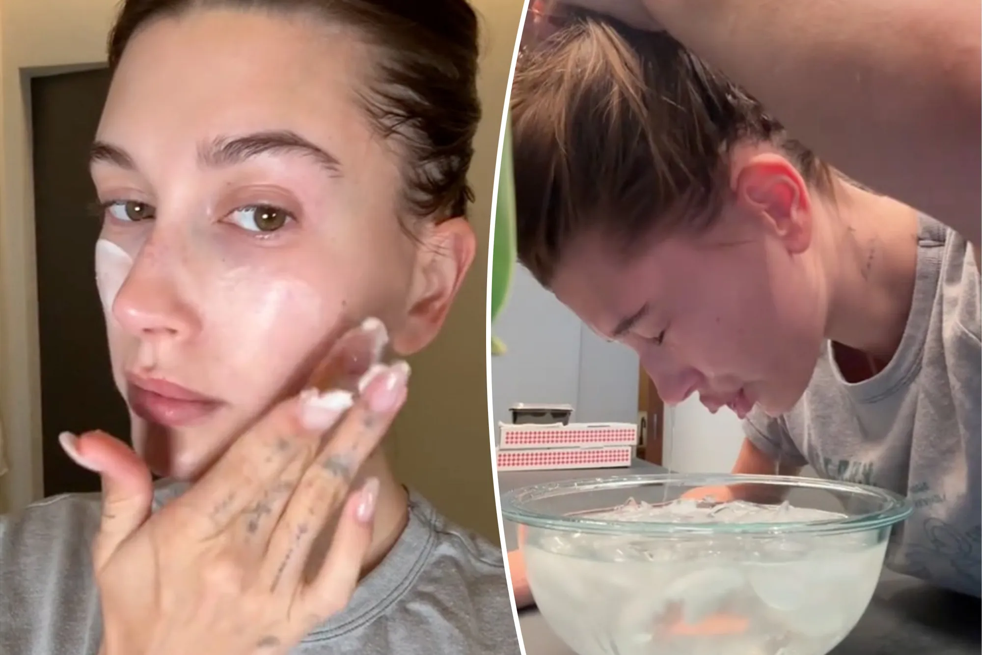 Hailey Bieber Ungkap Rahasia Kulit Glowing dan Flawlessnya! Ternyata Cuma Pakai ini, Mudah Banget Dicoba!