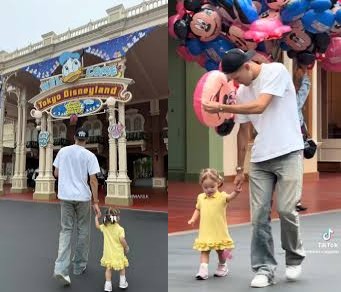 Justin Hubner Ajak Kamari ke Disneyland, Reaksi Ibu Mendiang Dali Bikin Haru!