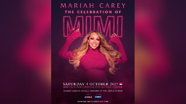 Mariah Carey Rilis Harga Tiket Konser Mulai dari Rp1 Jutaan, Siap Guncang Jakarta!