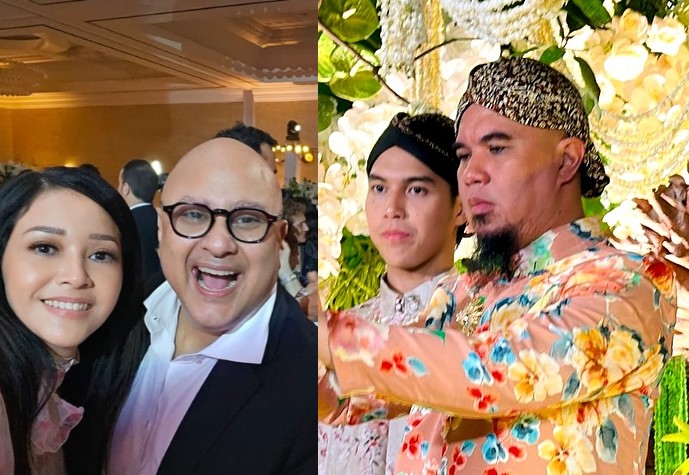 Momen Mengejutkan di Pernikahan Al Ghazali: Ahmad Dhani Akui Kalah dari Irwan Mussry di Depan Maia Estianty!