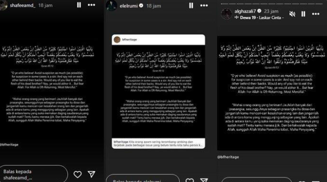 Dibalut Isu Lama, Mulan Jameela Jadi Sasaran Netizen! Keluarga Ahmad Dhani Kompak Unggah Ini Sebagai Jawaban