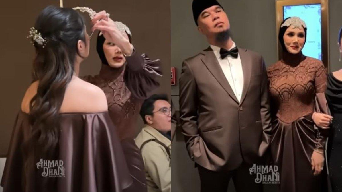Rebutan Bando di Resepsi Al Ghazali, Mulan Jameela Dituding Gak Mau Kalah dari Safeea! 