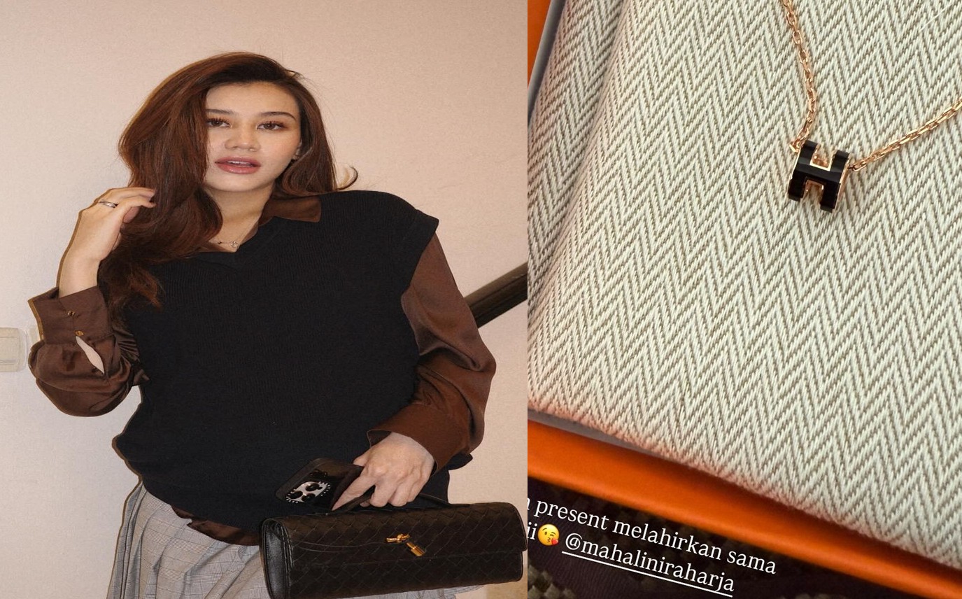Mahalini Hadiahkan Kalung Hermes ke Aaliyah Setelah Lahiran, Intip Harganya yang Bikin Melongo!