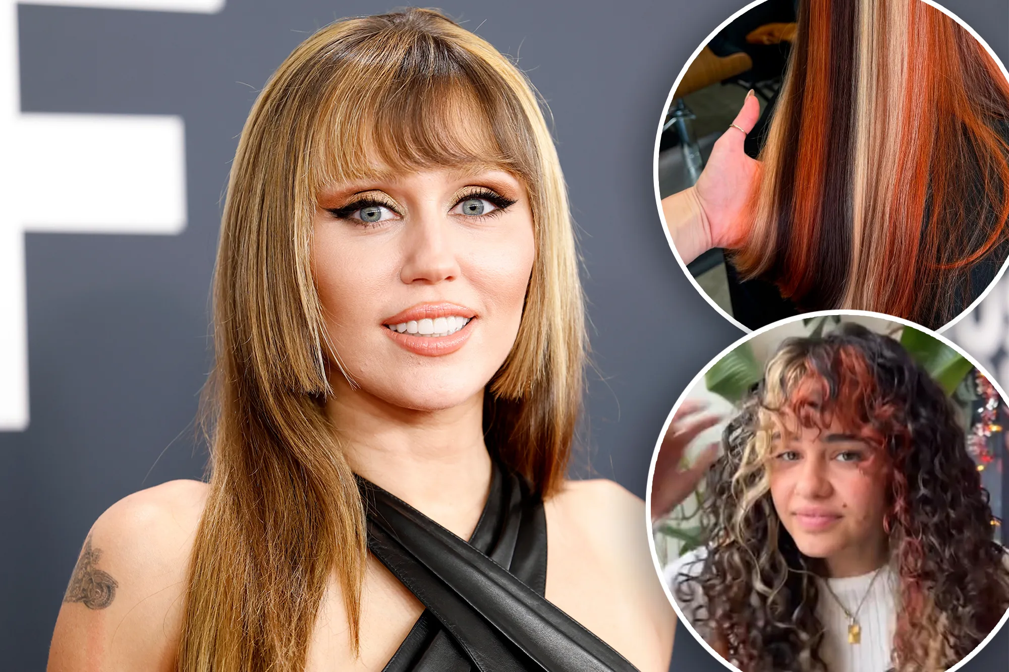 Viral di TikTok, Tren Rambut 'Calico Hair' ala Miley Cyrus yang Terinspirasi Bulu Kucing Belang!