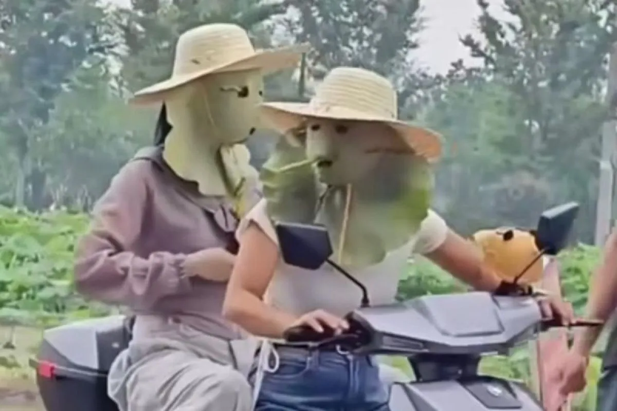 Viral! Daun Teratai Jadi Masker Tabir Surya Alami di Tiongkok