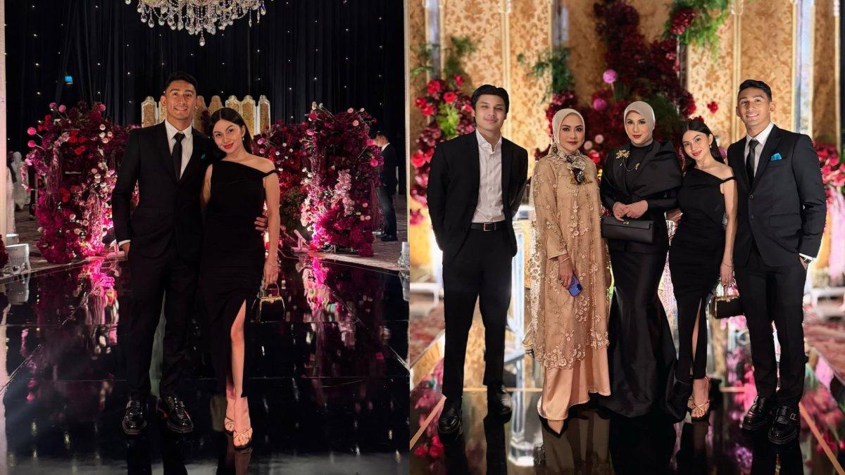 Tampil Elegan dan Kompak Bareng Calon Mertua, Intip Gaya Kondangan Ariel Tatum Bareng Daffa Wardhana