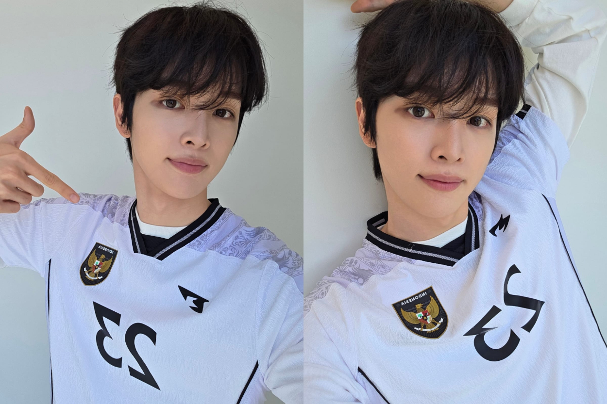 Sungchan Riize Mendadak Pamer Pakai Jersey Timnas Indonesia, Siap Dinaturalisasi?