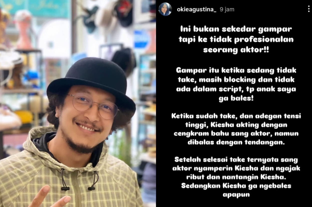Okie Agustina Ungkap Kronologi Panas Kiesha Alvaro Ditendang dan Ditampar Dimas Anggara, Emosi Pasha Ungu Langsung Meledak!