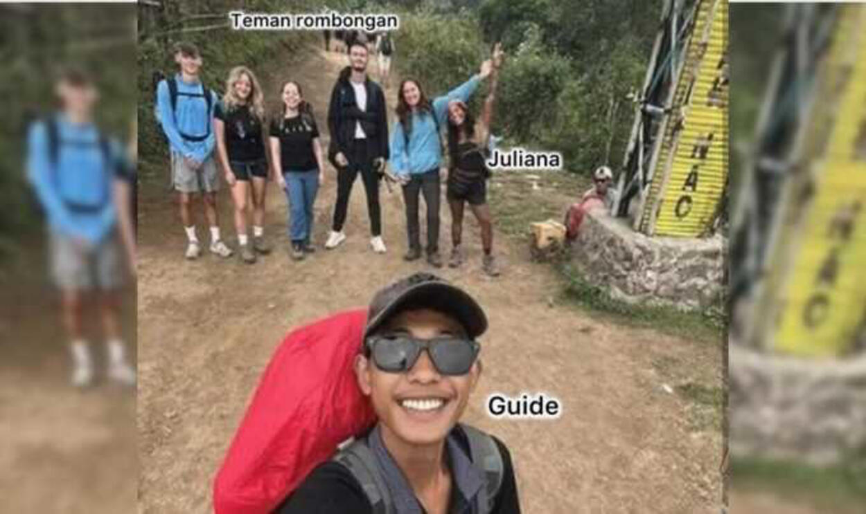 Ali Musthafa sebagai Pemandu Bantah Ninggalin Juliana saat Mendaki Gunung Rinjani, Ini Klarifikasinya