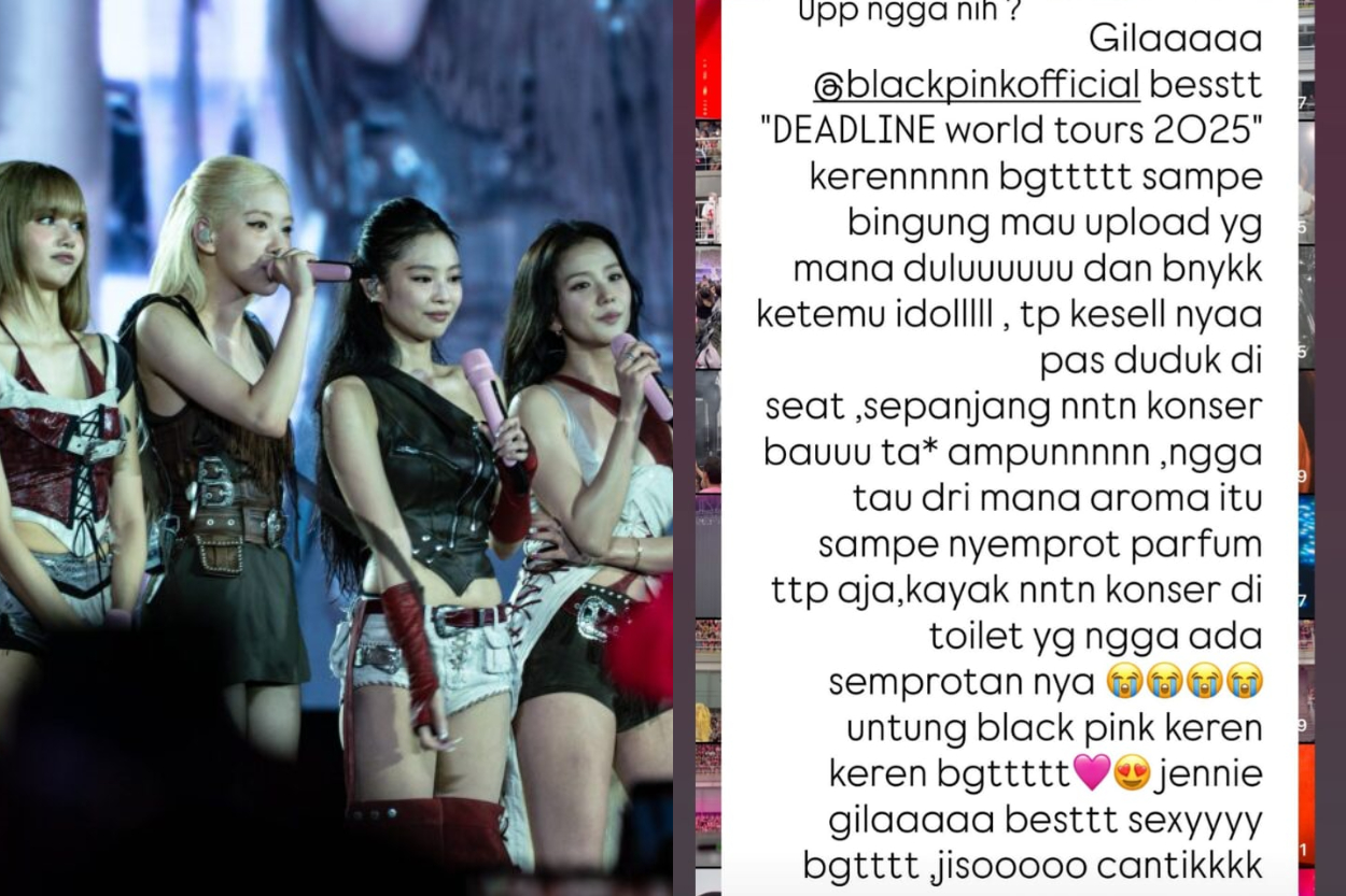 Seru Tapi Bau! Wanda Harra Sebut Konser Deadline BLACKPINK di Seoul Dihantui Aroma Tak Sedap, Kaya di Toilet!