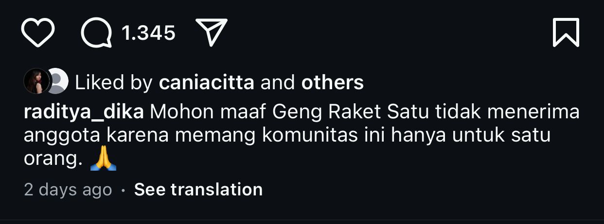 Kocak! Kelewat Introvert, Raditya Dika Dirikan Geng Padel yang Anggotanya Dirinya Sendiri