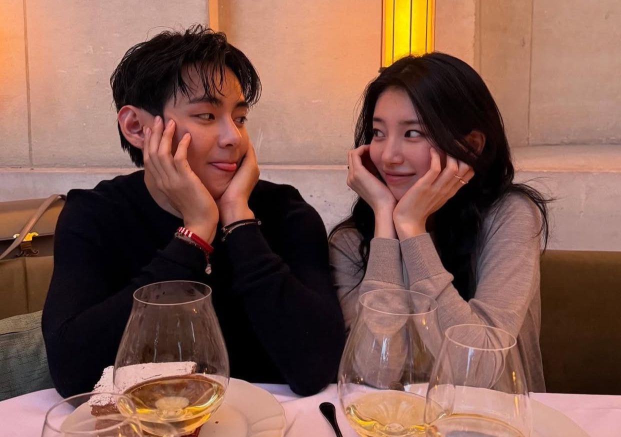 Duo Visual V BTS dan Suzy Bikin Netizen Klepek Klepek, Satu Frame yang Ditunggu!