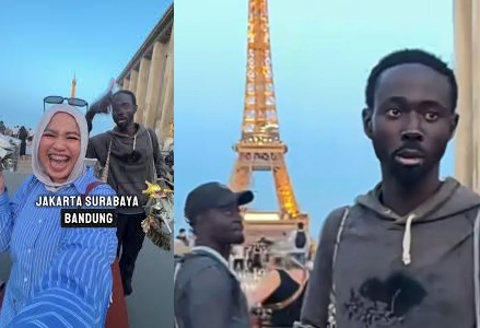 Menara Eiffel Mendadak Jadi Tanah Abang! Pedagang di Paris Jago Bahasa Indonesia, Kok Bisa?