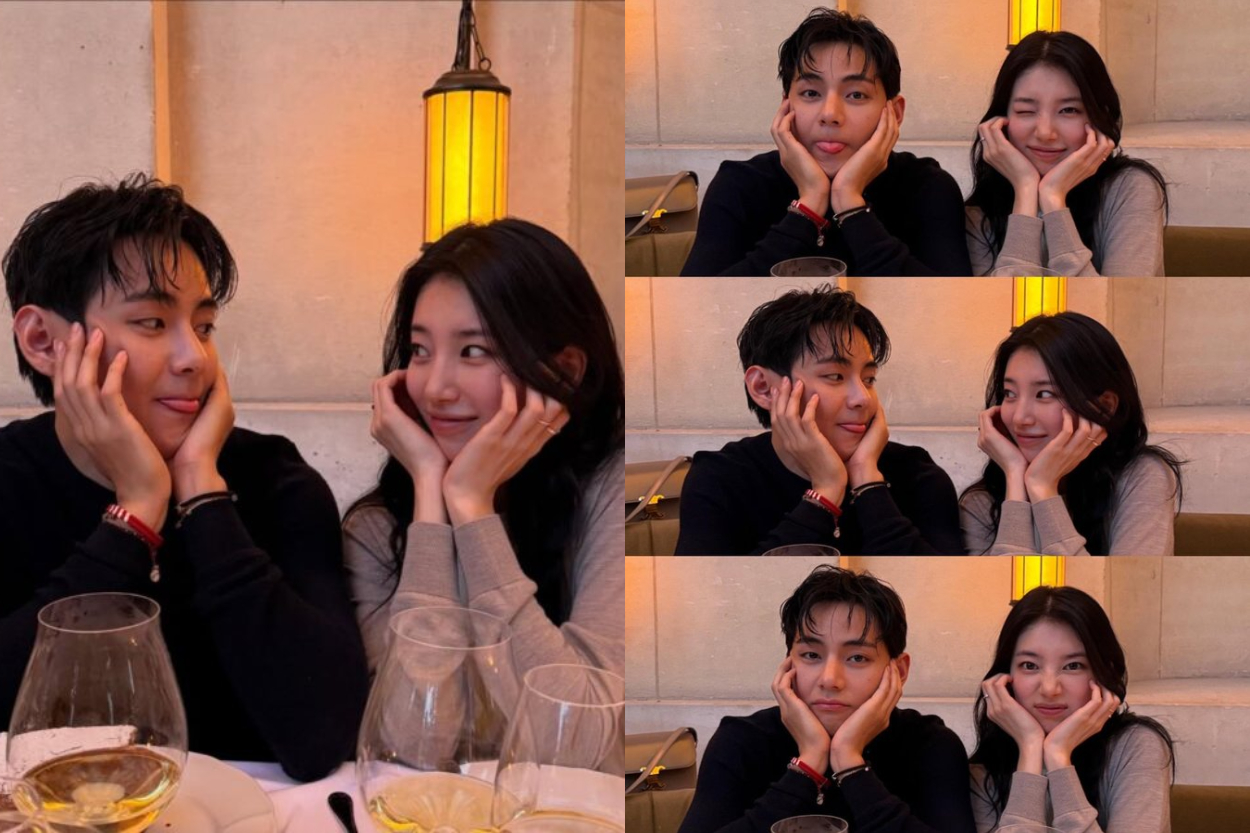 Gemas! V BTS dan Suzy Ciptakan Chemistry Gila di Paris, Netizen Auto Baper!