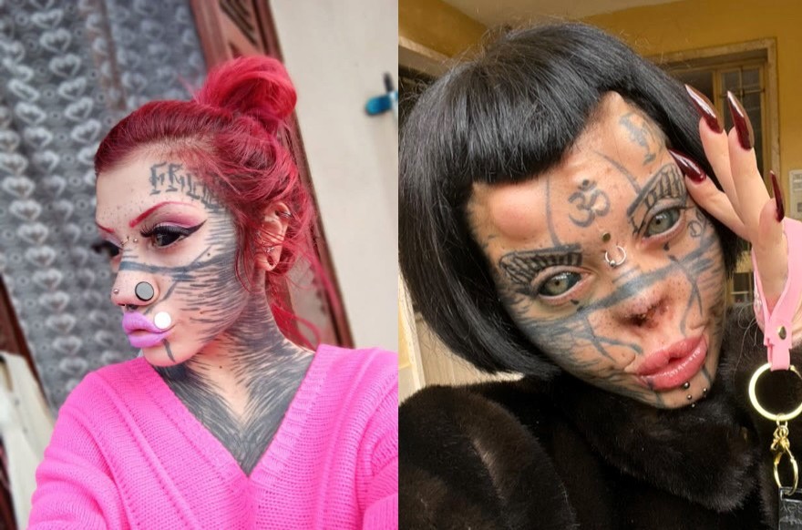 Ubah Penampilannya Jadi Kucing Zombie, Wanita Ini Lakukan Tato dan Operasi Ekstrem