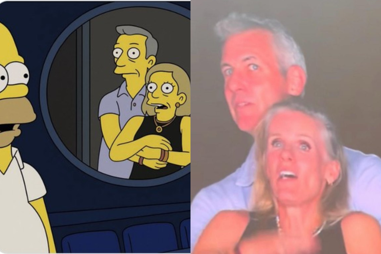 Adegan The Simpsons Ramal Perselingkuhan Eks CEO Astronomer Andy Byron dan HR Kristin Cabot di Konser Coldplay, Fakta Atau Tipu Muslihat AI?