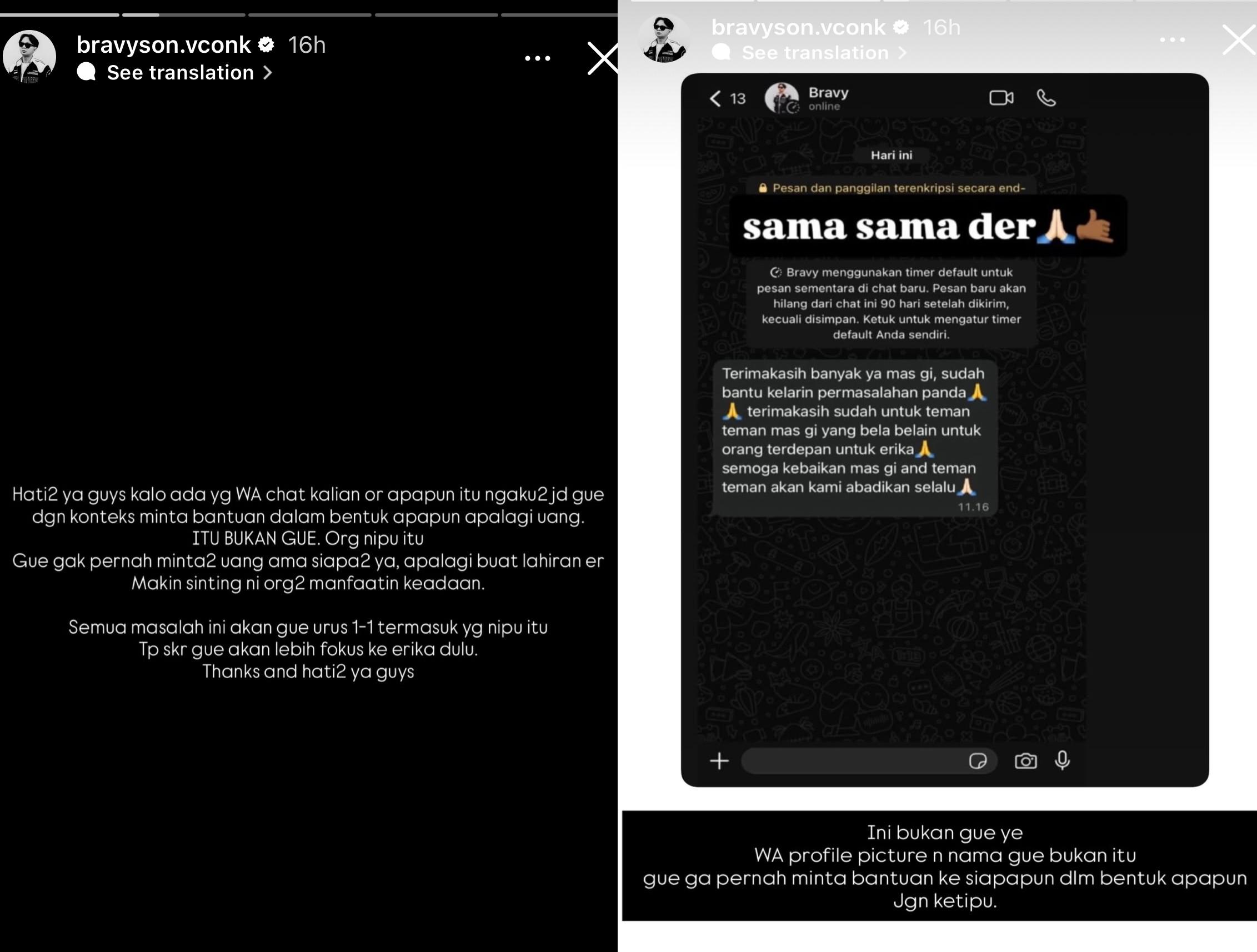 DJ Bravy Minta Sumbangan? Alasannya untuk Biaya Lahiran Erika Carlina