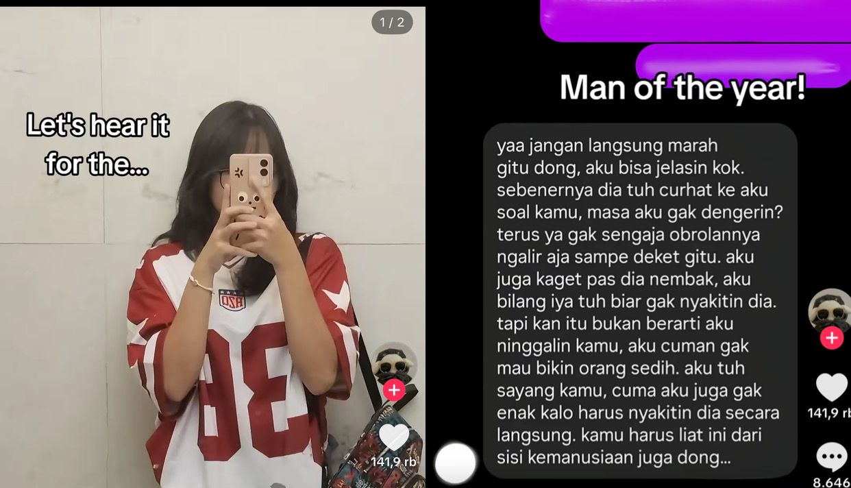 Tren 'Man of the Year' di TikTok Ungkap Sisi Gelap Pacaran Perempuan dan Laki Laki, Dibanjiri Kisah Hubungan Toxic!