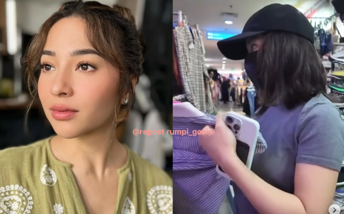 Terciduk Beli Baju Thrift Pasar Senen, Nikita Willy Kaget Dapet Brand Brioni Harga Nyungseb