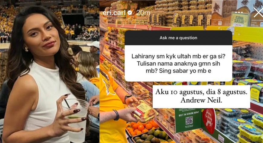 Erika Carlina Ungkap Nama Calon Anak Lelakinya! Maknanya Bikin Merinding