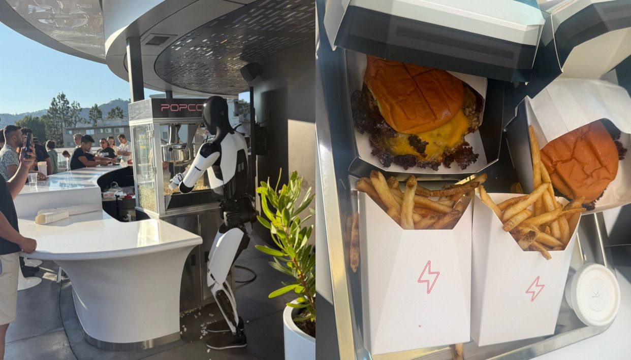 Tesla Diner, Restoran Futuristik Pertama Elon Musk dengan Menu Seharga 4 Dollar hingga Dilayani Robot Optimus! 