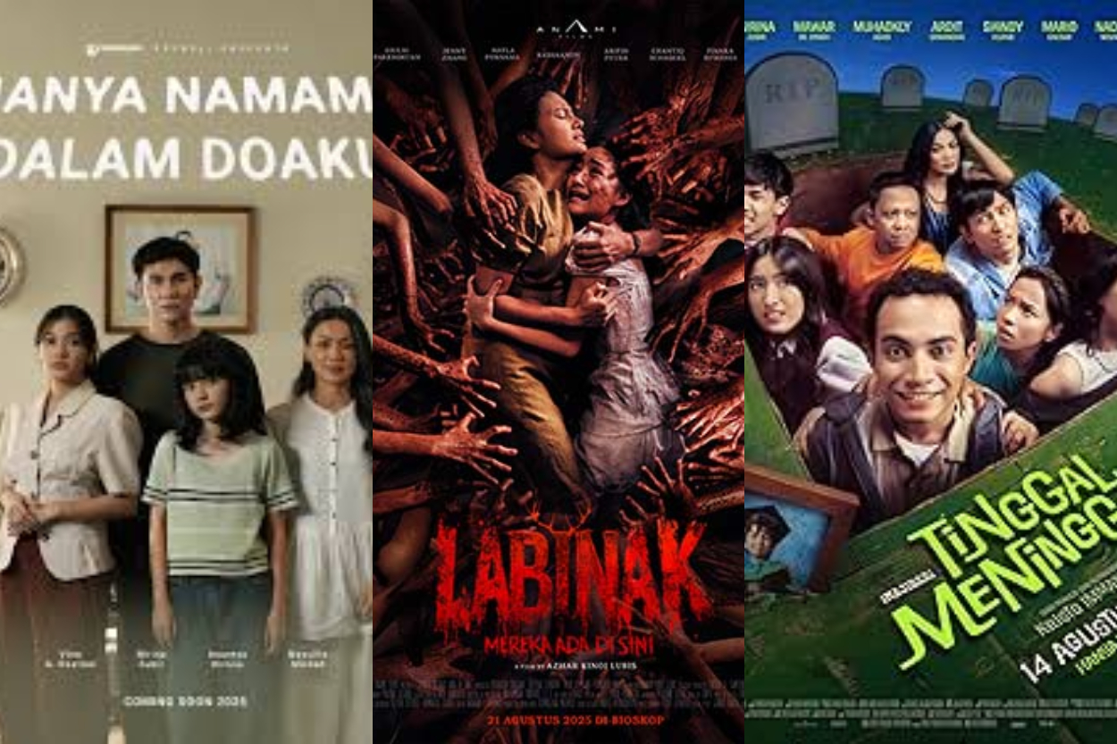 Agustus 2025 Banjir Film Lokal! 11 Judul Siap Guncang Bioskop, dari Horor Tuyul sampai Kisah Viral TikTok dan Dendam Berdarah!