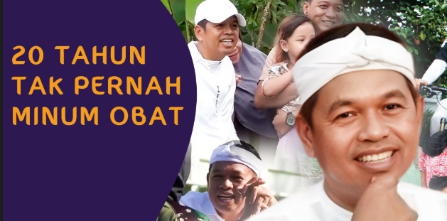 20 Tahun Tak Pernah Minum Obat Kimia, Begini Cara Dedi Mulyadi Tetap Sehat dan Bugar