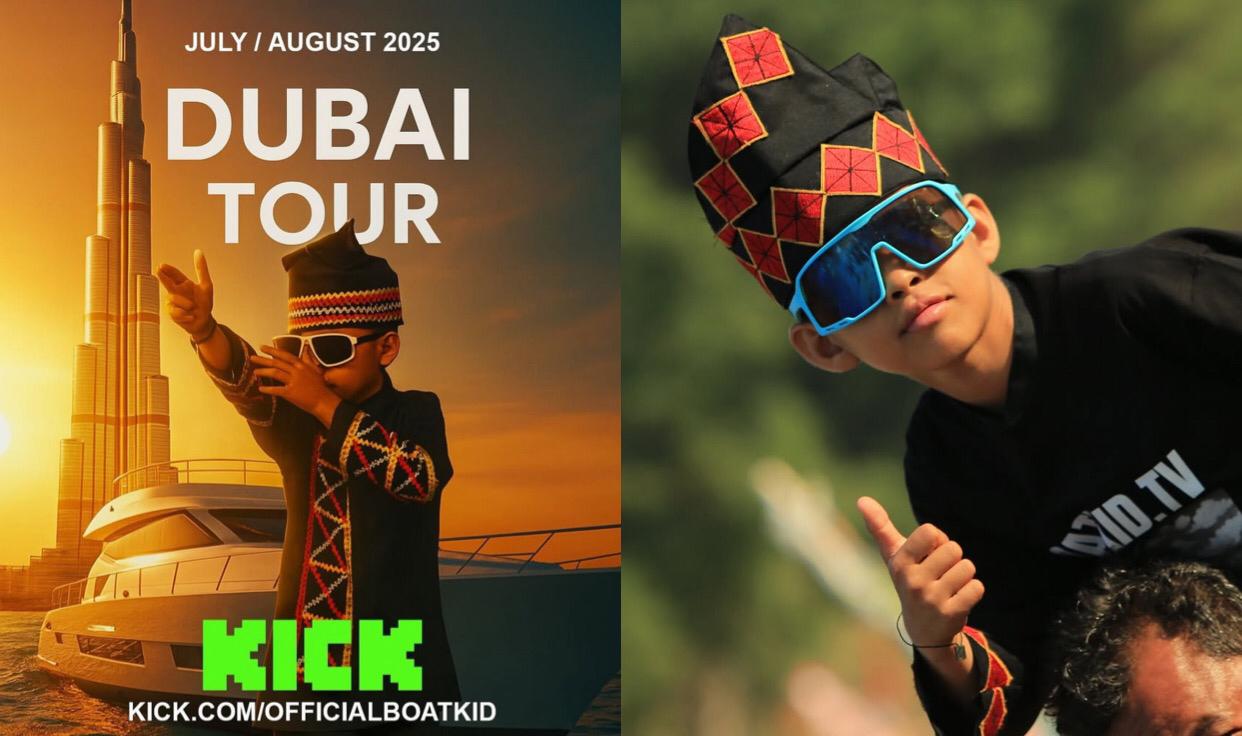 Rayyan Dhika Si 'Boat Kid' Gelar Meet and Great di Dubai Agustus Mendatang, Bawa Tari Pacu Jalur ke Panggung Global!