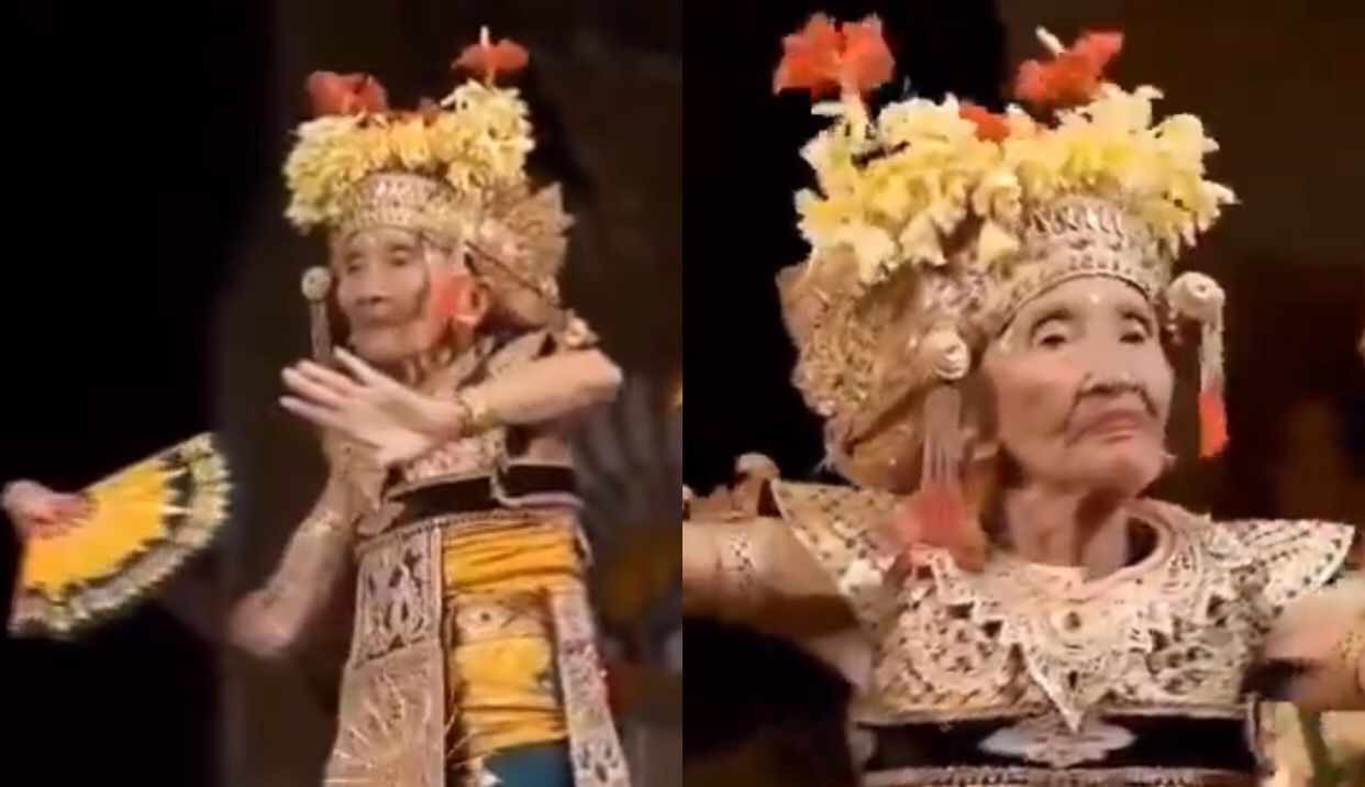 Viral di Usia Lebih dari 100 Tahun, Gusti Ayu Soli Tampil Lincah Menari Legong dan Jadi Inspirasi Lintas Generasi di Bali!