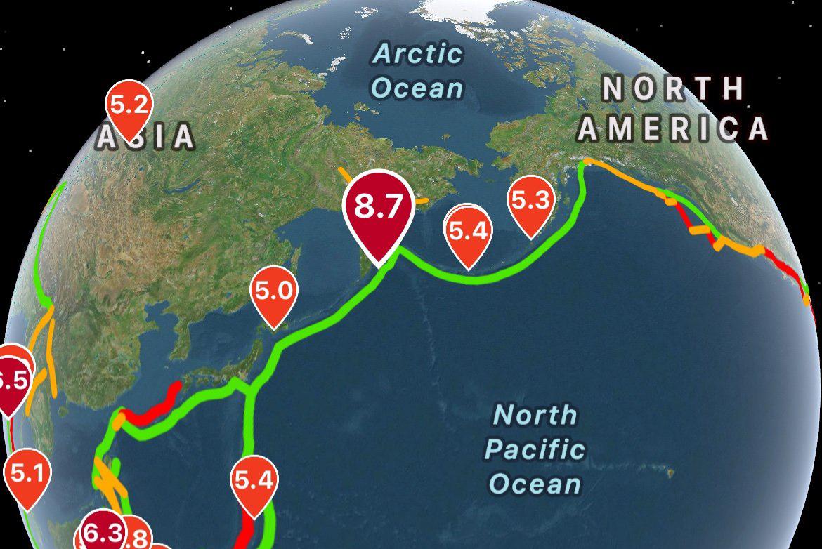 Gempa Dahsyat 8,8 SR Guncang Rusia, Ini Deretan 10 Gempa Terkuat Sepanjang Masa, Salah Satunya Dari Indonesia!