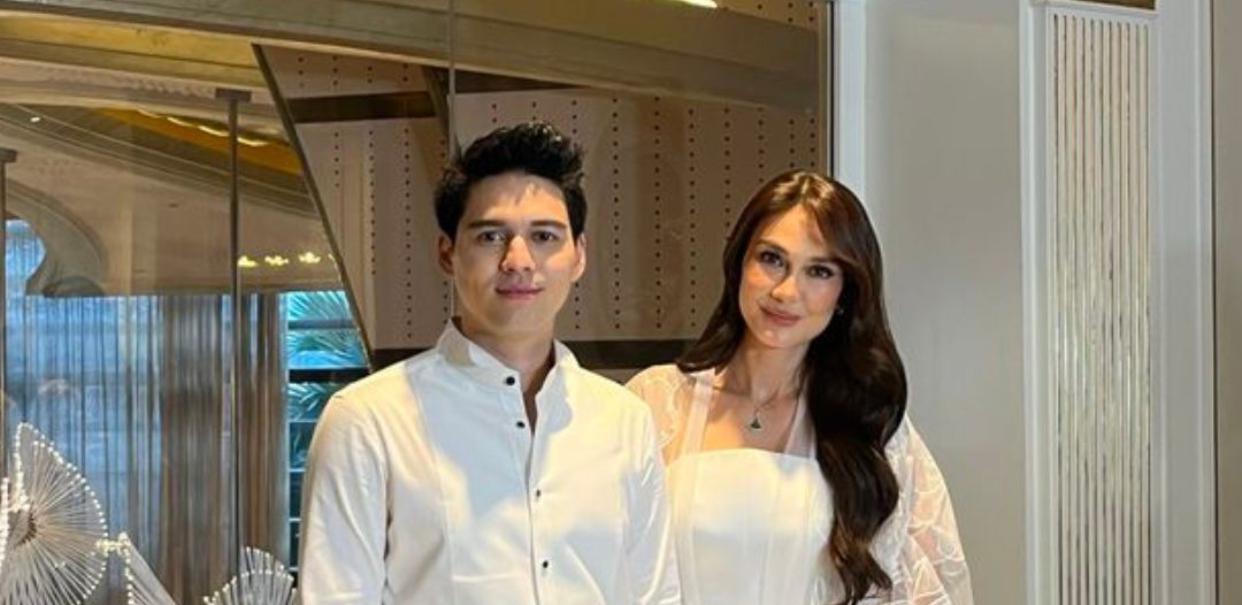 Unik! Luna Maya dan Maxime Gelar Resepsi Bertema Sun and Moon, Hadirkan Lapangan Tenis di Tengah Venue