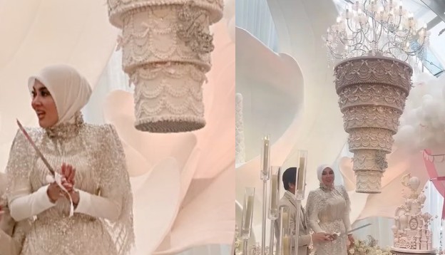 Bukan Kue Biasa! Ini Tren Kue Gantung Super Glamor ala Ulang Tahun Syahrini