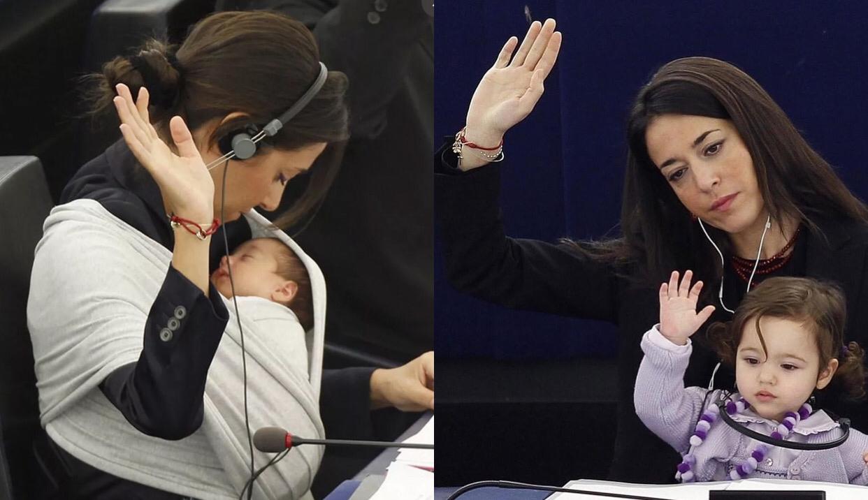 Licia Ronzulli, Anggota Parlemen Italia yang Viral Karena Bawa Bayi ke Sidang Jadi Simbol Perjuangan Ibu Pekerja di Era Modern