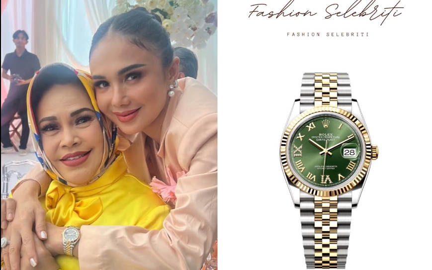 Curi Perhatian! Yuni Shara Diduga Pakai Jam Tangan Rolex Rp290 Juta di Ultah Syahrini