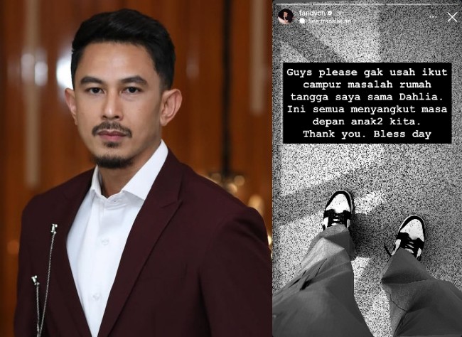 Fandy Christian Akhirnya Buka Suara Soal Gugatan Cerai dari Dahlia Poland, 'Ini Menyangkut Masa Depan Anak-Anak!'