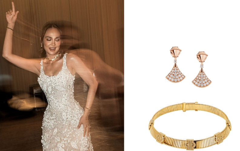 Tak Kalah Dari Syahrini, Luna Maya Kenakan Perhiasan Set Bvlgari, Total Harganya Gak Main-Main!