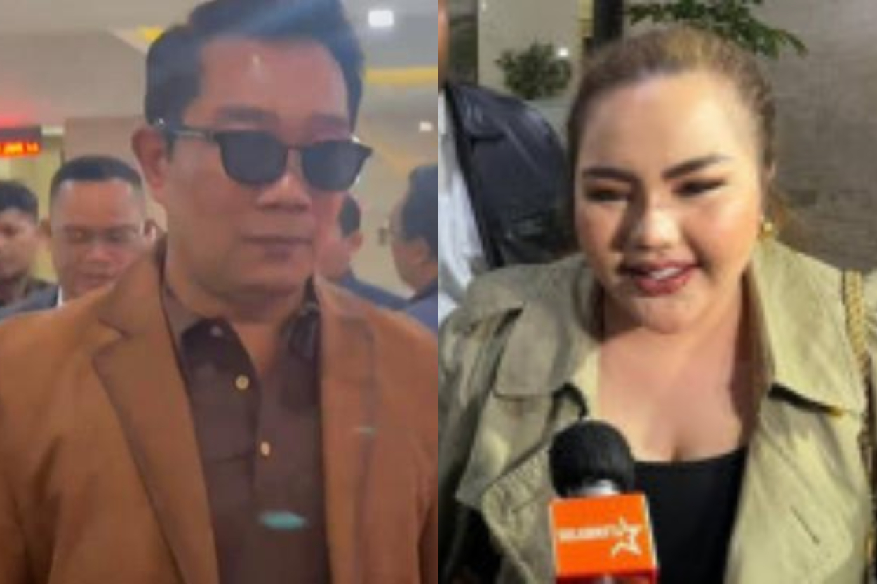 Lisa Mariana dan Ridwan Kamil Pakai Baju Senada saat Tes DNA, Netizen: Ini Janjian Ya Bajunya, Serasi banget