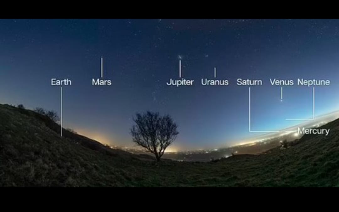 Momen Langka, Akhir Pekan Ini Enam Planet Sejajar Hiasi Langit Bersama Sturgeon Moon, Jangan Kelewatan!