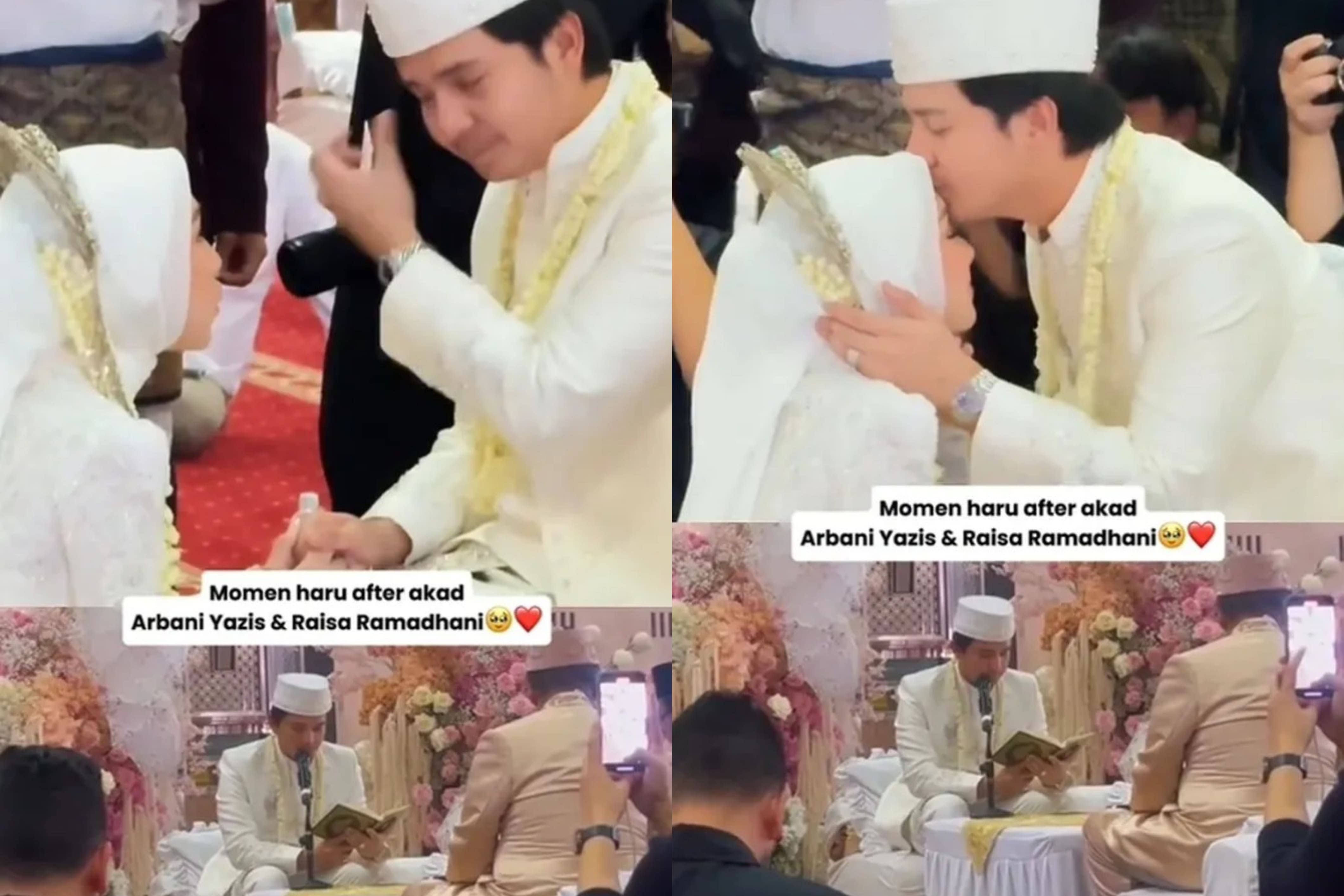 Selamat! Aktor Tampan Arbani Yasiz dan Raissa Ramadhani Menikah, Air Mata Bahagia Pecah Saat Akad!