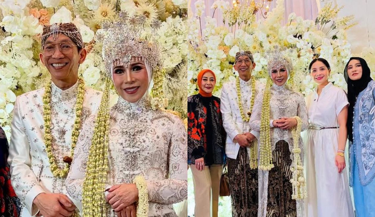 30 Tahun Menikah, Melly Goeslaw dan Anto Hoed Kembali Jadi Pengantin Baru dengan Adat Sunda