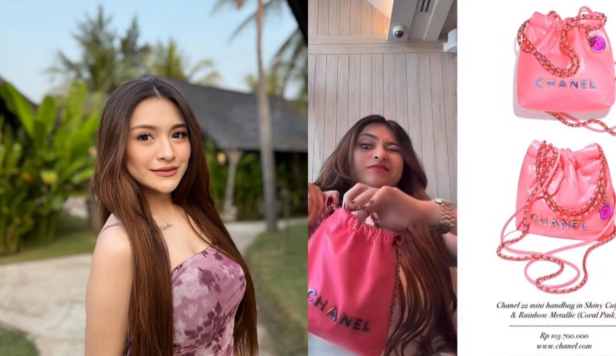 Auranya Gak Keliatan! Nathalie Holscher Pamer Tas Chanel Rp103 Juta, Warganet Nyinyir Sebut Barang KW