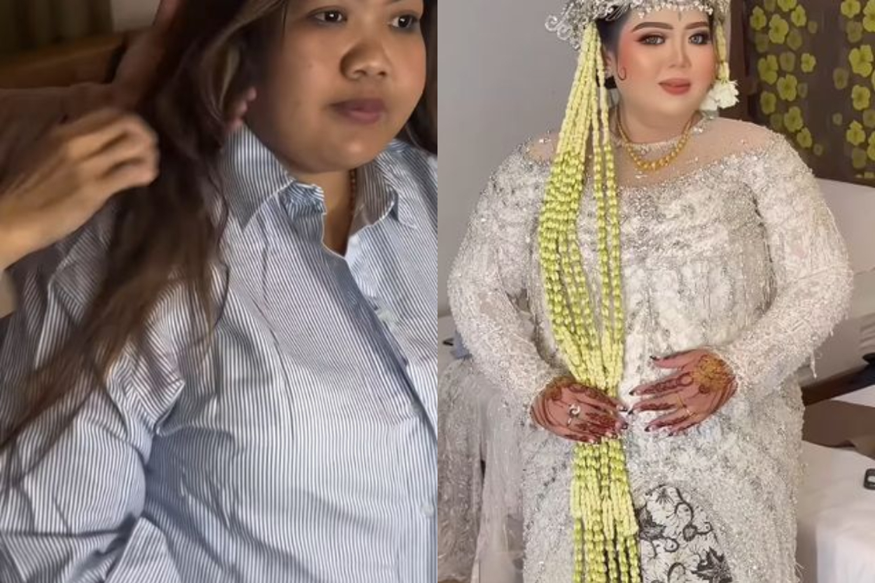 Viral Pengantin Asal Brebes Dinikahi Pria Turki, Transformasi Makeupnya Bikin Pangling Total!